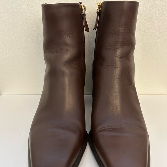 GB Holy-Grail Cognac Leather Block Heel Booties
Women’s size 10, width medium - Picture 2 of 14